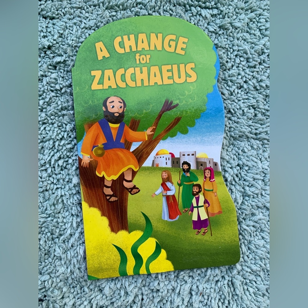 A Change for Zacchaeus Children's Book - Picture 3 of 3